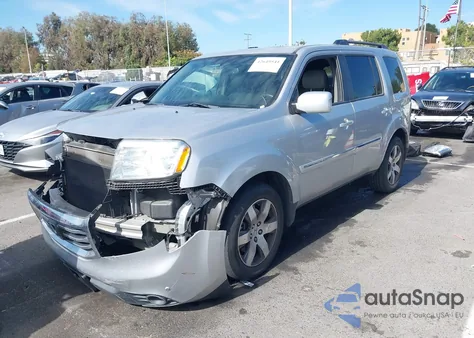 2015 Honda Pilot Touring из США, поврежденный, VIN 5FNYF3H98FB026488